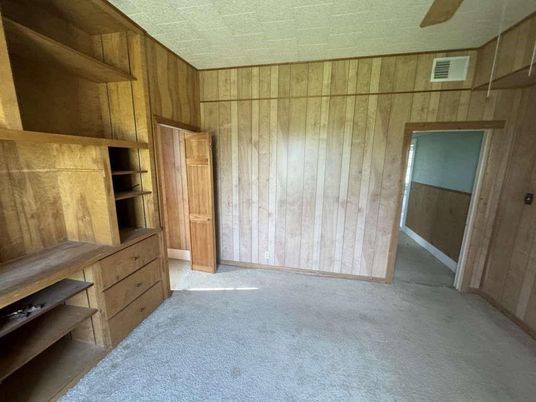 Empty room, Interior, Wooden Walls