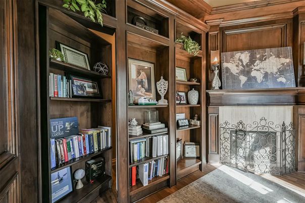 Fireplace, Interior, Wood Texture Flooring, Wooden Walls