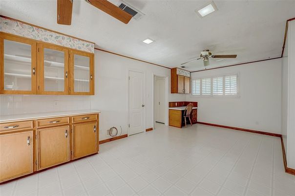 Empty room, Interior, Kitchen