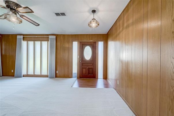 Empty room, Interior, Wooden Walls