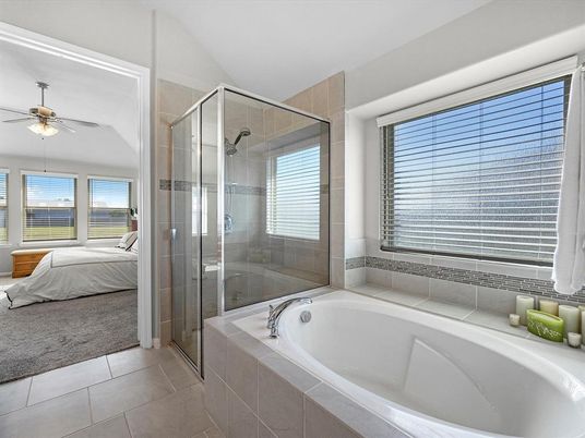 Bathroom, Bedroom, Glass Shower, Interior