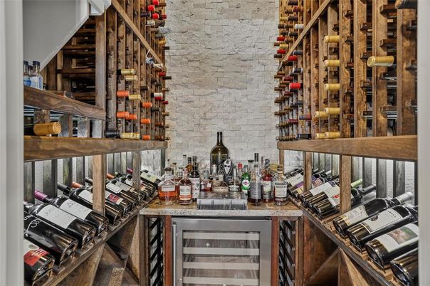 Interior, Stone Walls, Wine Storage