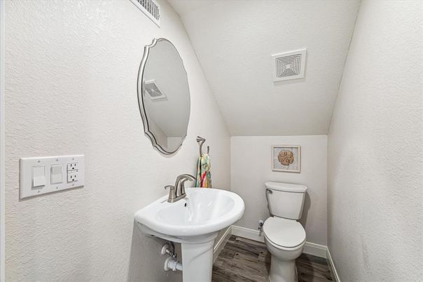 Bathroom, Interior, Wood Texture Flooring