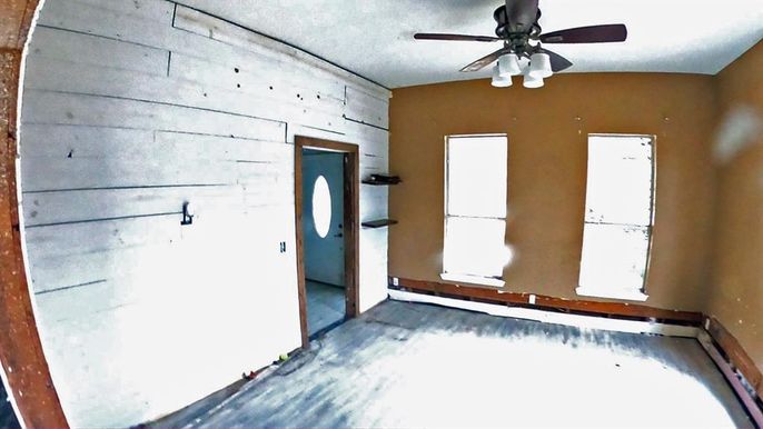 Empty room, Interior, Stone Walls