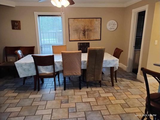 Dining room, Interior
