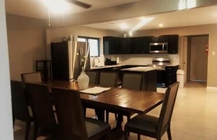 Dining room, Interior, Kitchen, Stainless Steel Appliances