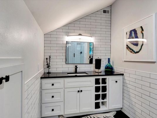 Bathroom, Interior, Stone Walls