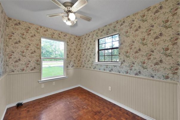 Empty room, Interior, Wood Texture Flooring