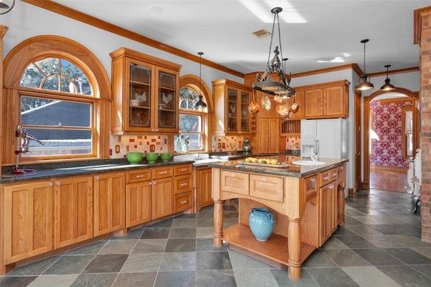 Interior, Kitchen, Pendant Lights, Recessed Lighting