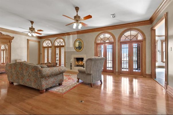 Fireplace, Interior, Living room, Wood Texture Flooring