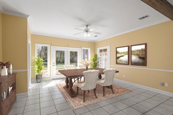 Dining room, Interior