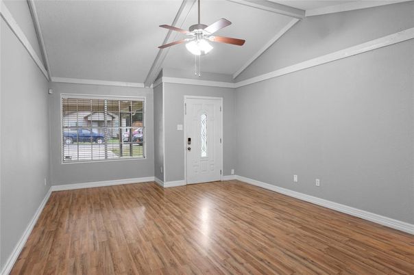 Empty room, Interior, Wood Texture Flooring