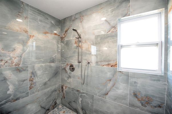 Bathroom, Glass Shower, Interior