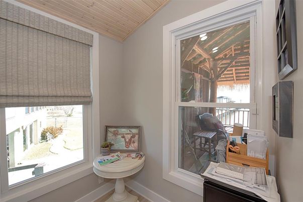 Home Office, Interior, Wooden Ceilings
