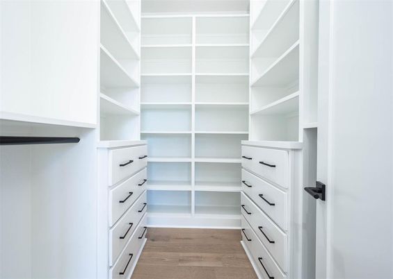 Interior, Walk-in Closets, Wood Texture Flooring