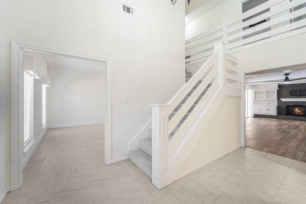 Fireplace, Interior, Wood Texture Flooring