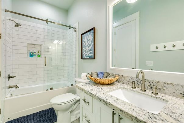 Bathroom, Glass Shower, Interior