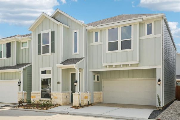 Attached, Exterior, Facade, Rowhouse