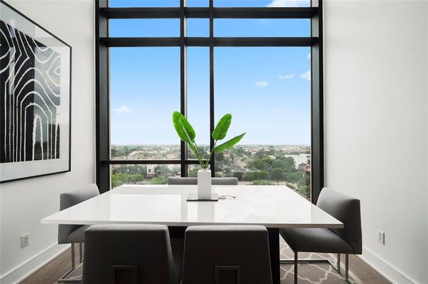 Dining room, Interior, Wood Texture Flooring