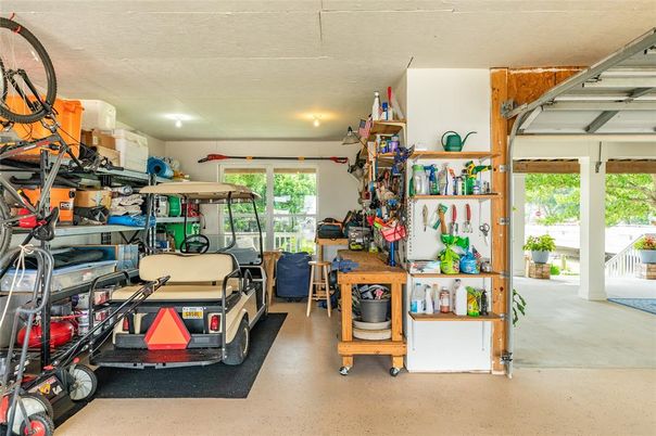 Garage, Interior, Recessed Lighting