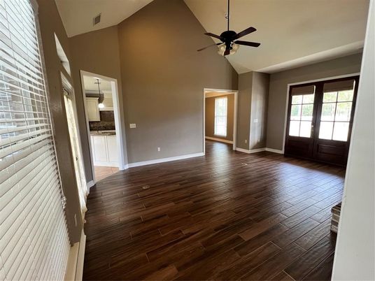 Empty room, Interior, Wood Texture Flooring
