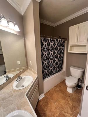 Bathroom, Dual Sink Vanities, Interior, Tile Countertops