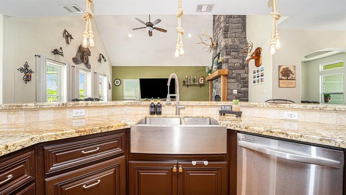 Interior, Kitchen, Pendant Lights