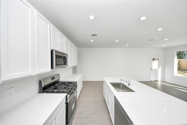 Interior, Kitchen, Recessed Lighting