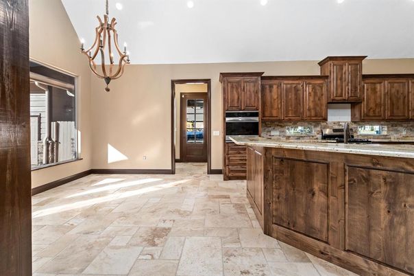 Chandelier, Interior, Kitchen, Recessed Lighting