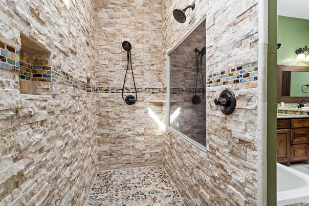 Bathroom, Interior, Stone Walls
