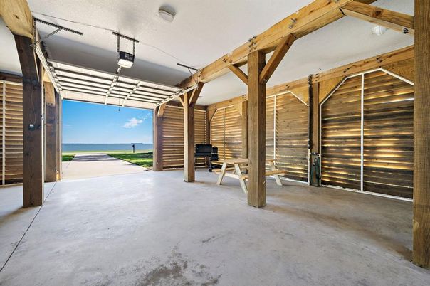 Garage, Interior, Water, Wooden Walls