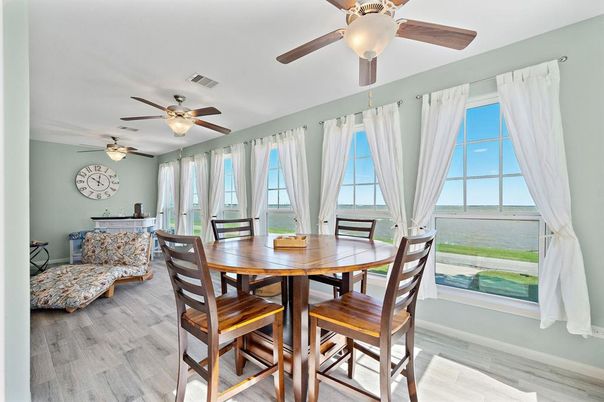 Dining room, Interior, Wood Texture Flooring
