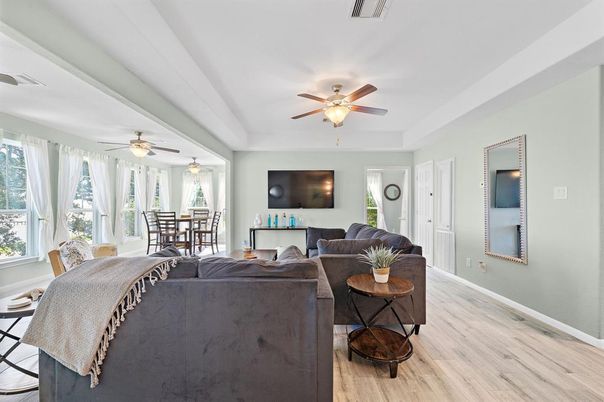 Dining room, Interior, Living room, Wood Texture Flooring