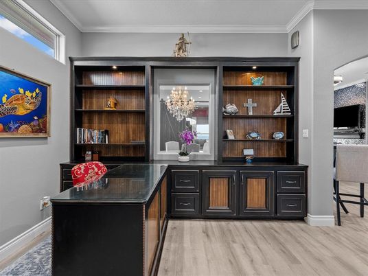 Chandelier, Interior, Wood Texture Flooring