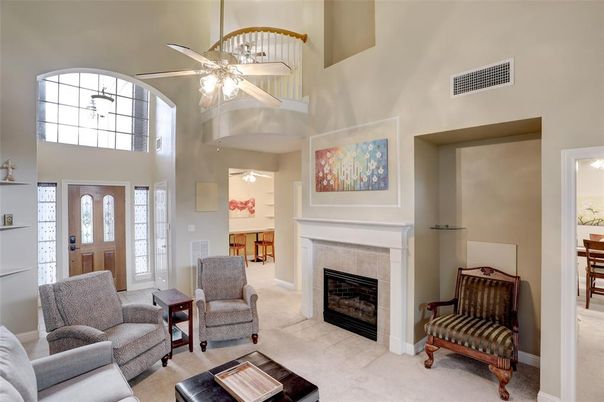Fireplace, Interior, Living room