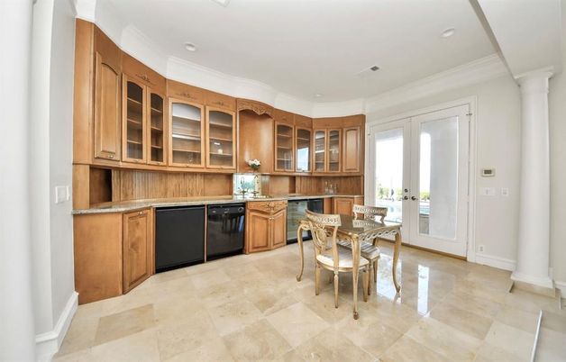 Dining room, Interior, Kitchen, Recessed Lighting