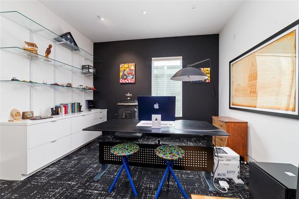 Home Office, Interior, Recessed Lighting