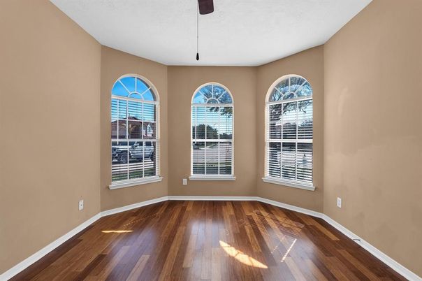 Empty room, Interior, Wood Texture Flooring