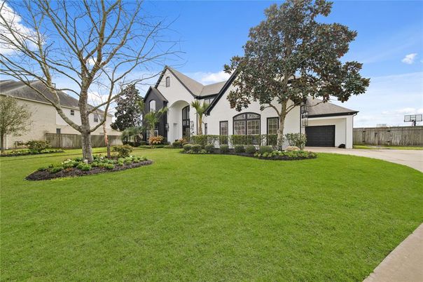 Attached, Backyard, Exterior, Facade, Tudor Revival