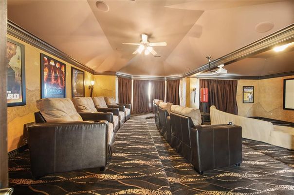 Home Theatre Room, Interior, Projection Screen, Theatre Room