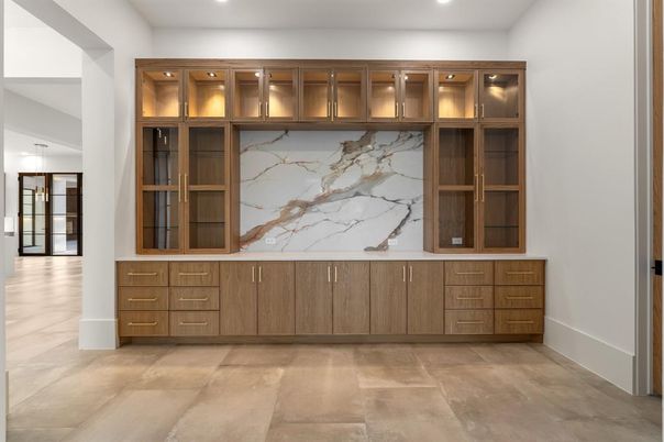 Interior, Marble Walls, Recessed Lighting