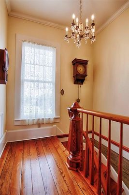 Chandelier, Interior, Wood Texture Flooring