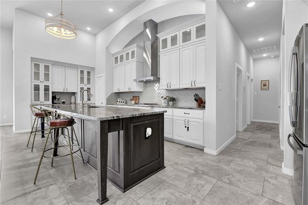 Interior, Kitchen, Pendant Lights, Recessed Lighting