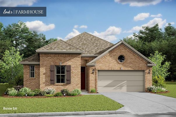 Attached, Exterior, Facade, Brick Facade, Brick Traditional