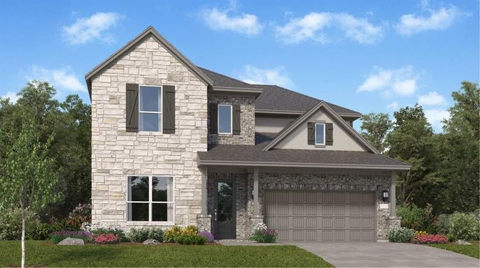 Attached, Exterior, Facade, Brick Traditional