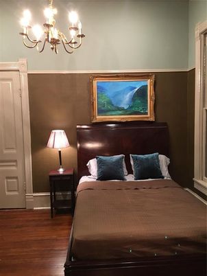 Bedroom, Chandelier, Interior, Wood Texture Flooring