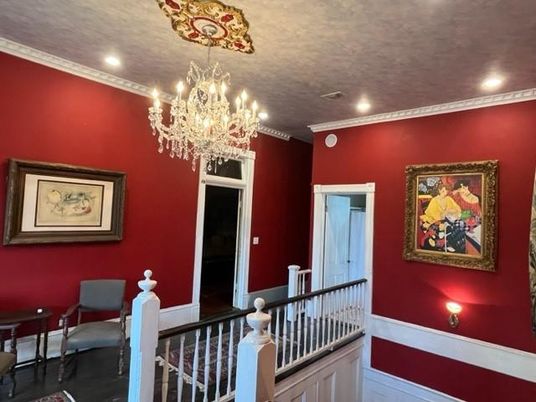 Chandelier, Interior, Recessed Lighting