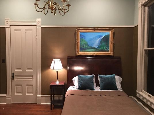 Bedroom, Chandelier, Interior, Wood Texture Flooring