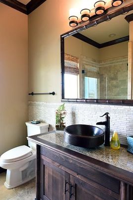 Bathroom, Interior, Tile Countertops