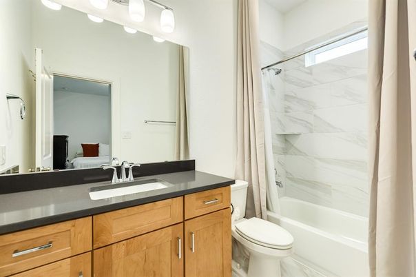 Bathroom, Interior, Marble Walls